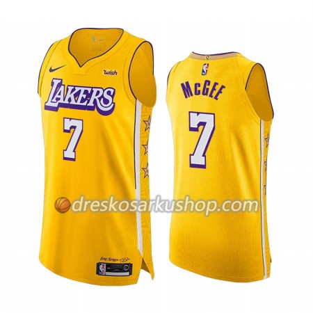 Muški NBA Dres Los Angeles Lakers JaVale McGee 7 Nike 2019-20 City Edition Swingman